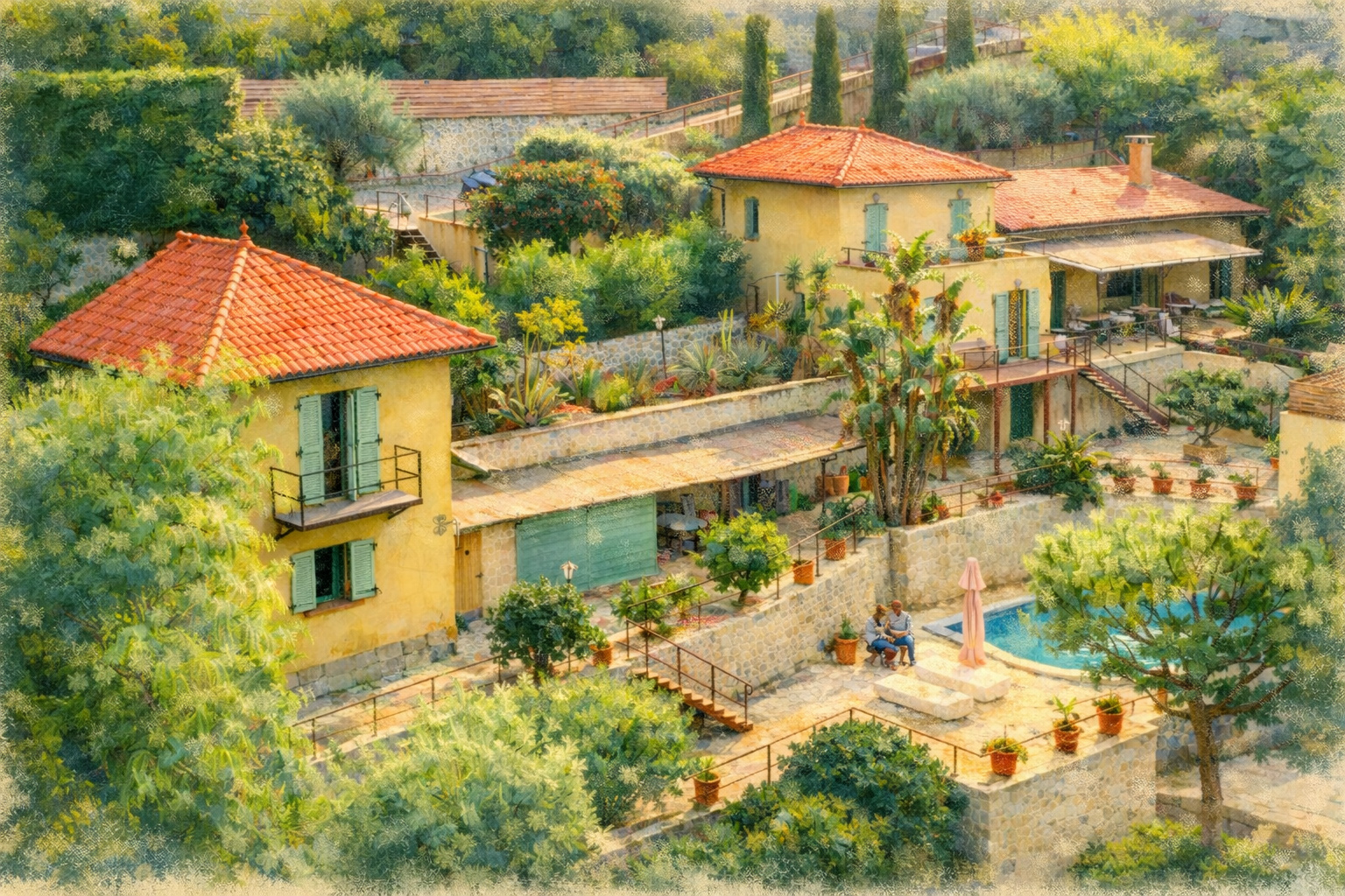 Villa Les Mimosas Villa Les Mimosas